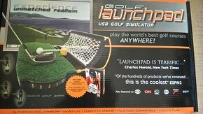 SIMULÁTOR GOLF LAUNCHPAD HRA USB - 1