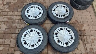 KOLA zimní 17", AUDI VW ŠKODA, rozteč 5x112, pneu 215/65/17