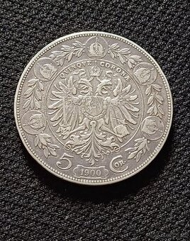 5 koruna 1900 bz FJI RU