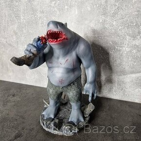 SLEVA King Shark Suicide Squad Iron studios 1/10