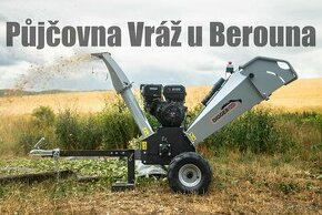 Pronájem drtič větví, štěpkovač