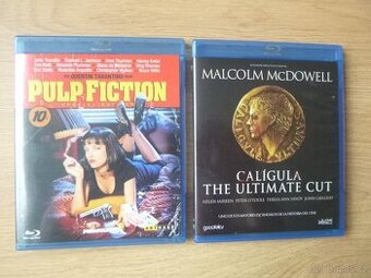 blu-ray PULP FICTION + CALIGULA ULTIMATE CUT