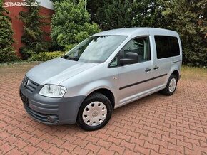 VW Caddy 1.9TDI 77kW,1maj,klima,bez koroze,senzory - 1