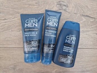 Nová pánská sada Avon care men - 3 kusy - 1