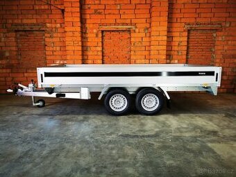 přívěsný vozík 375x180x35, 2500 kg - 1