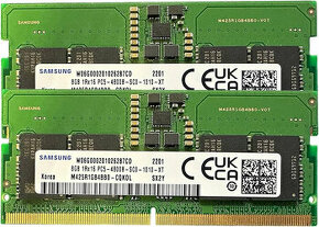 RAM Samsung 16GB (2x8GB) DDR5 SODIMM