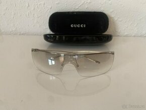 Authentic Gucci Made in Italy GG1719/S 010 Silver Tone