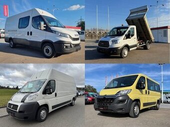 Ford / Iveco / Citroen / Sklápěč / Valník / 6-Míst