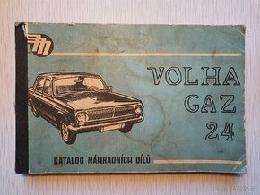 Katalog náhradních dílů Volha Gaz 24 rok 1971