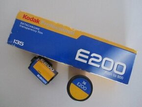 Filmy Kodak E-200 barevné Dia kino 36sn. 7 kusů-po expiraci