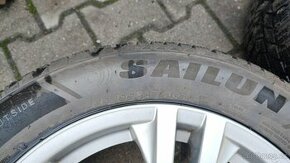 Sada ALU 5x114 Mazda pneu 225/55/17 zimní 7mm