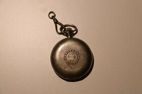 Starožitné stříbrné  hodinky zn. Ancre 15 Rubis zenith - 1