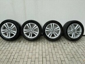 Alu kola Audi Q7 255/50 R20 + zimní gumy Continental - 1