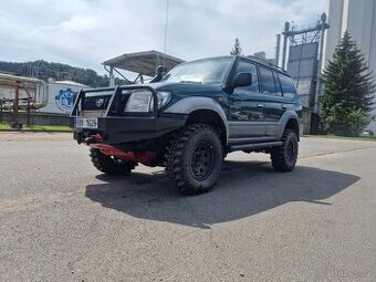 Toyota Land Cruiser 95, rok výroby 1996 3.0tdi 92kw 4x4, red