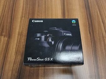 Fotoaparát Canon G5X, téměř nepoužívaný