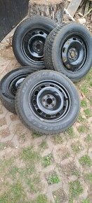 Prodám disky  195/65 r15 s pneu na dojetí - 1