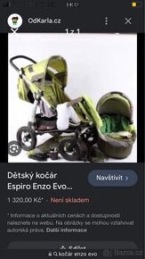 Trojkombinace kočárek Espiro