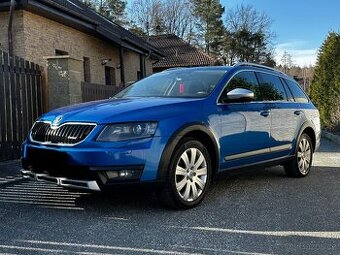 Škoda Octavia Scout 135kW (182k) 4x4 DSG ČR 2014 překrásná