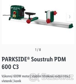 PARKSIDE® Soustruh PDM 600 C3