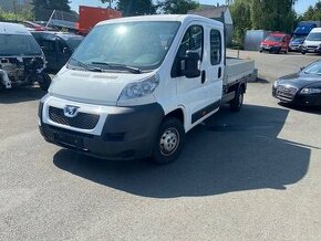 Peugeot Boxer valník Dabl kabina