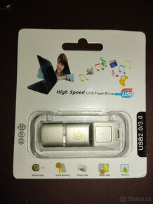 USB flash disk, USB 3.0, 32GB, Fingerprint Secure - 1