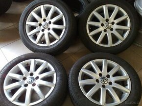 alu kola 5x112 r16 oiriginal vw 205/55/16 - 1