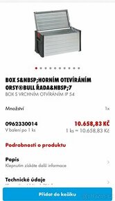 Würth Box Orsy Bull řady 7 horní otevírání. - 1