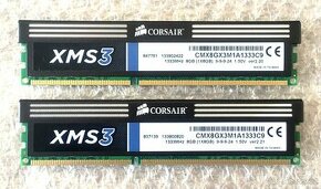 Paměť RAM 16GB DDR3 Corsair XMS3 1333MHz CL9 (2x8GB)