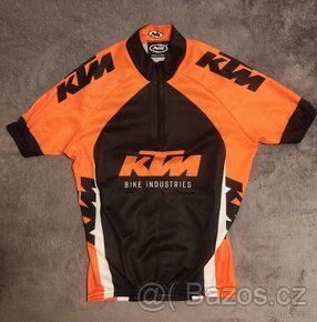 Prodám originální dětský cyklistický dres KTM vel.128 cm - 1