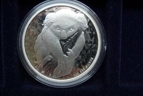 Stříbrná mince 1oz Australian Koala 2007 - vzácná - 1
