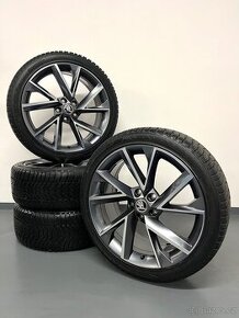 ❄️ Zimní Alu kola Vega, Škoda Superb 3, 5x112 r19