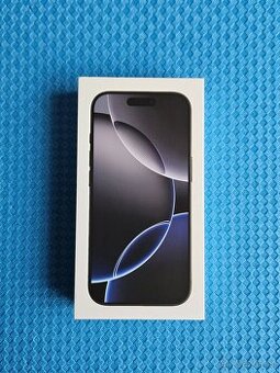 iPhone 16 Pro 512GB černý NOVÝ NEROZBALENÝ