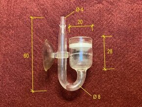 CO2 akva příslušenství – difuzér - použitý
