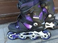 Dívčí inline brusle K2 Charm BOA Alu, vel 32 - 37