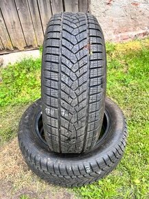 2ks. 215/60 R17 zimní pneu GoodYear - vzorek 7mm