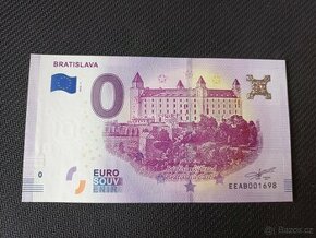 0 Euro Souvenir bankovka BRATISLAVA 2018 - CHYBOTISK