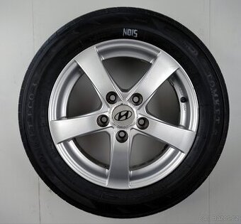 Hyundai i30 - 15" alu kola - Letní pneu