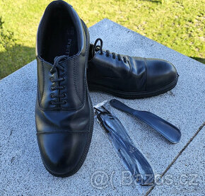 Kožené bezpečnostní pracovní boty Executive Oxford vel. 44 - 1