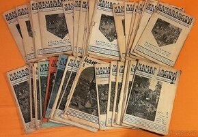 5 x nekompletní ročník časopisu Kamarád(1937-1941) - 1