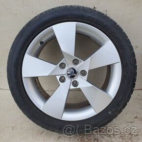 Škoda Octavia 3 17" 5x112, letní Dunlop 225/45R17