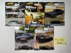 Hot Wheels Premium Fast and Furious 2024 (celý set)