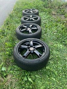 Prodám alu MAM 5x100 r17 letní pneu 215/40/17 - 1