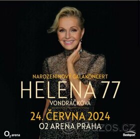 Helena Vondráčková 77 - 24. 6. Praha – vyprodaný koncert