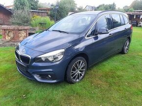 BMW 218i 100kw Gran Tourer 7míst,R.v.2016, Navigace, digikli