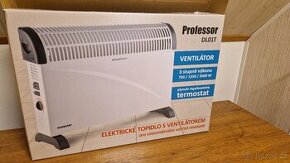 Elektricke topidlo s ventilatorem