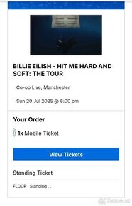 Billie Eilish v Manchesteru