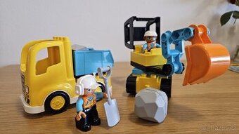 Lego Duplo Nakladak a pasovy bagr 10931