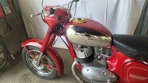 Jawa 350 -Kývačka s TP- bílé značky - 1