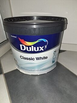 Bílá akrylátová barva Dulux Classic White 10l (14,4 kg) - 1