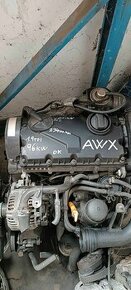 motor 1.9tdi 96kW typ: AWX motor awx